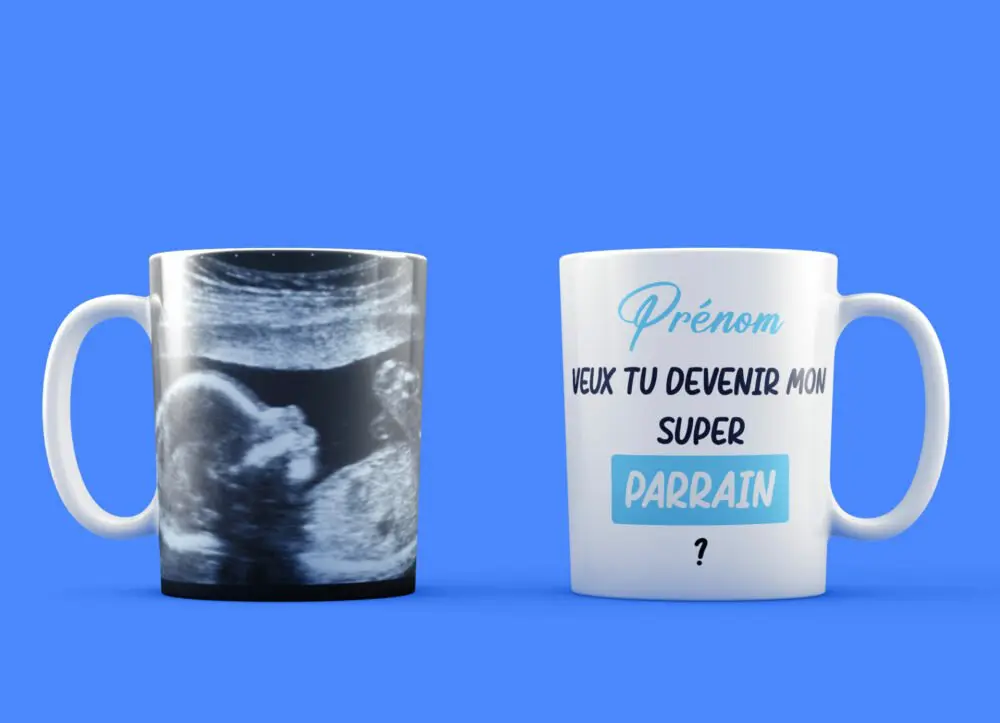 Mug demande parrain originale