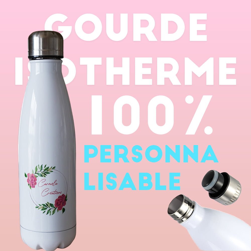 Gourde isotherme personnalisée